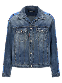 Dsquared2 Dan Denim Jacket Blue