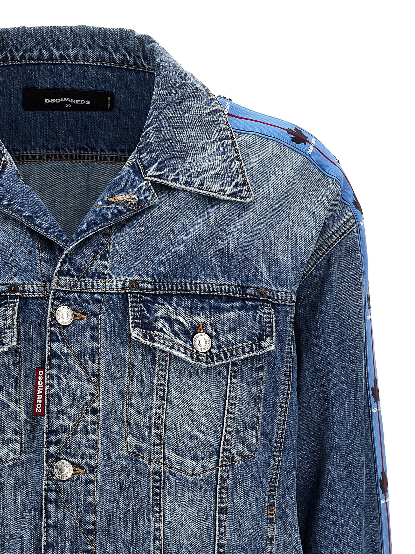 Dsquared2 Dan Denim Jacket Blue