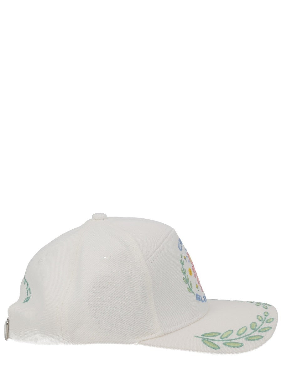 Casablanca Unisex Dance Joy Baseball Hat White