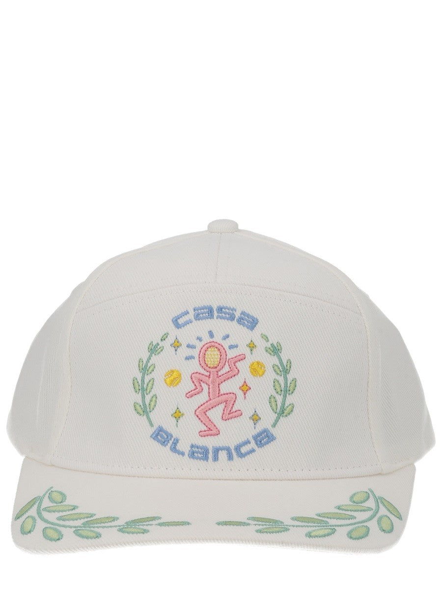 Casablanca Unisex Dance Joy Baseball Hat White