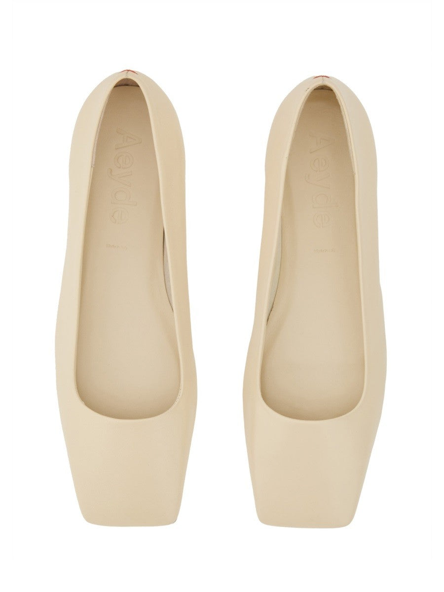 Aeyde Women's Dancer Crazy White