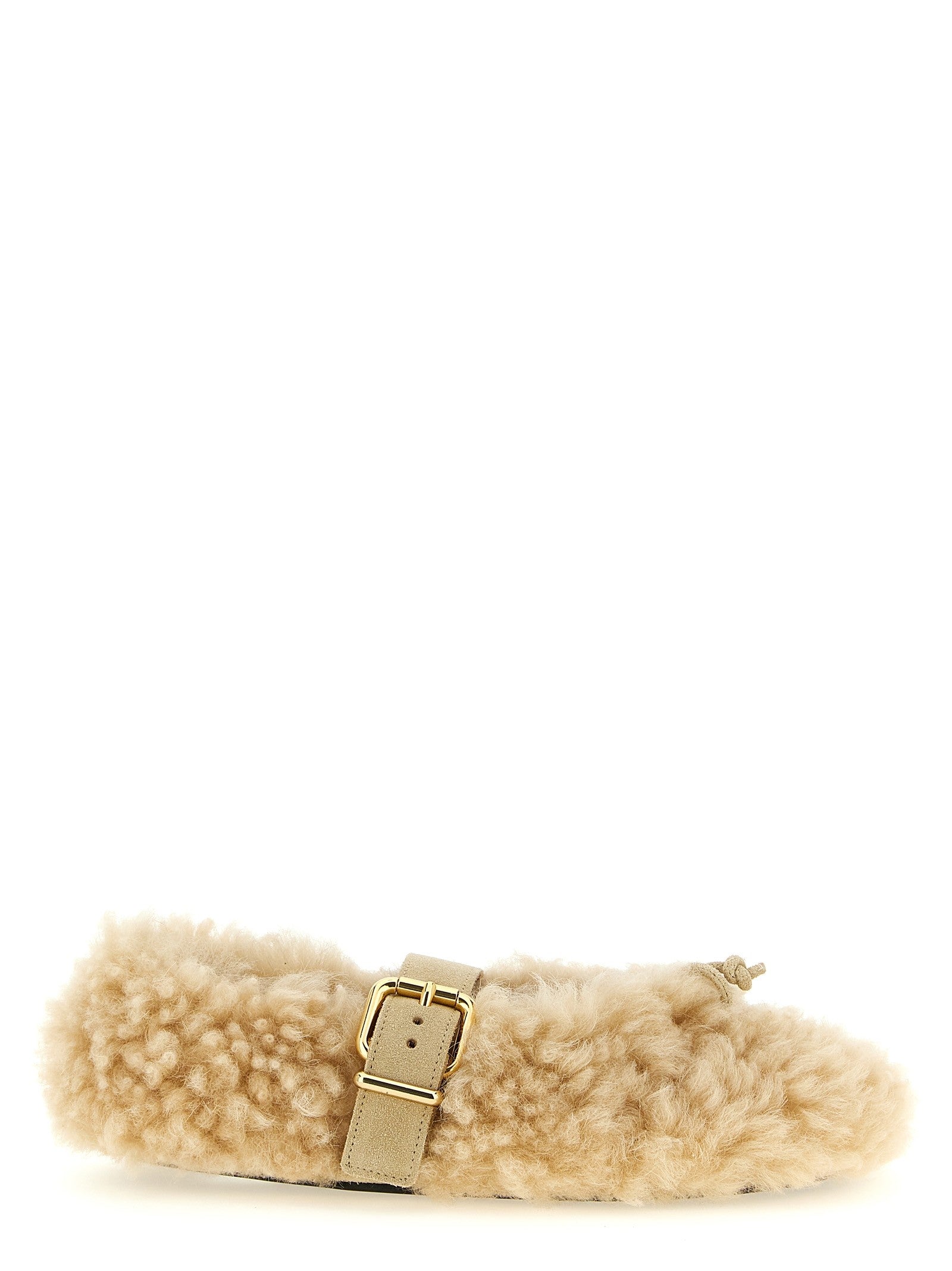 Marni Dancer Shoe Ballet Flats Beige