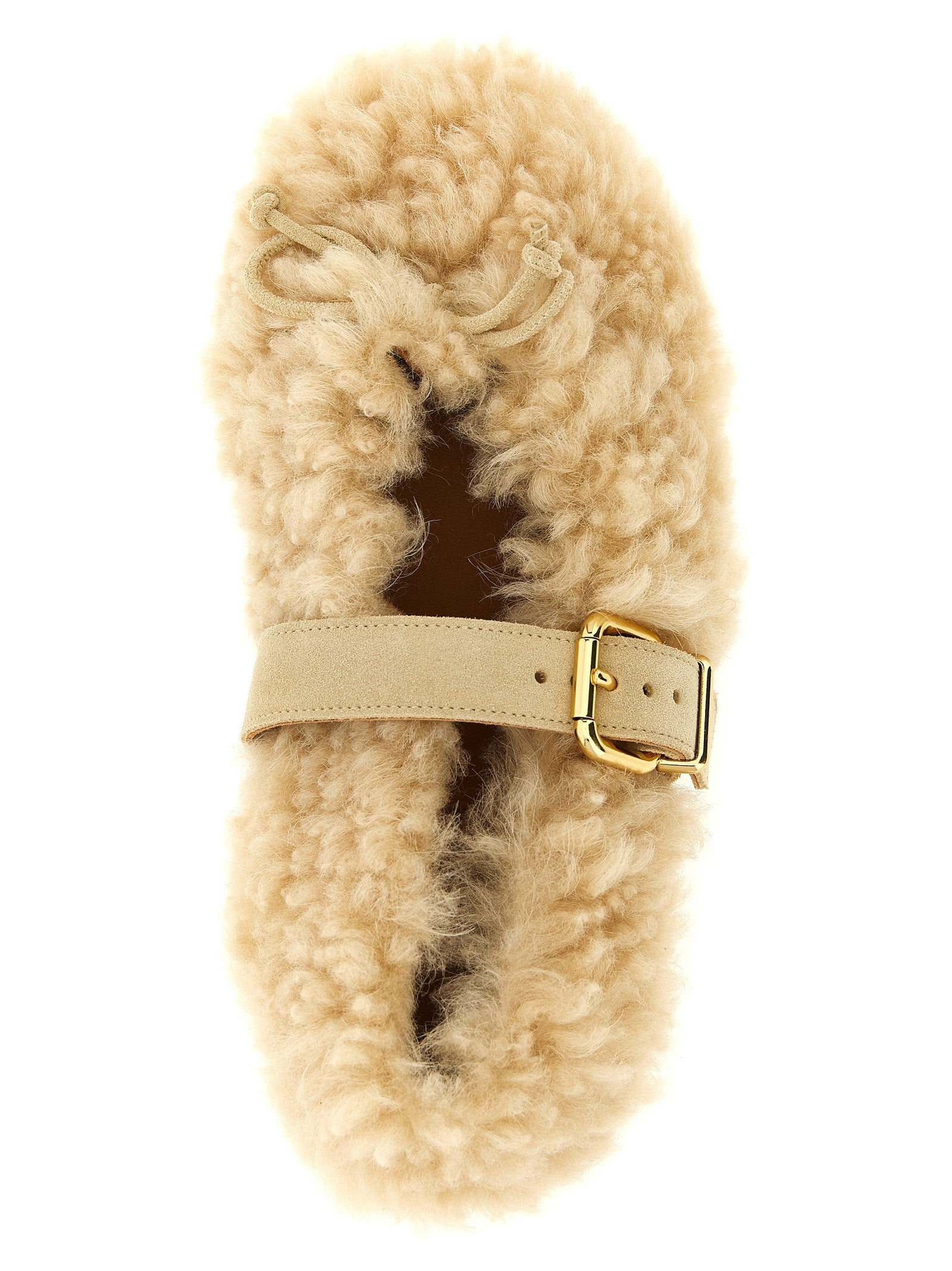 Marni Dancer Shoe Ballet Flats Beige