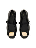 Ferragamo Women's Dancer Zina Black, view 5