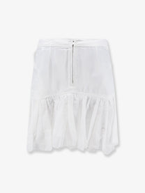 Isabel Marant Étoile Women's Daneen Organic Cotton and Viscose Skirt White