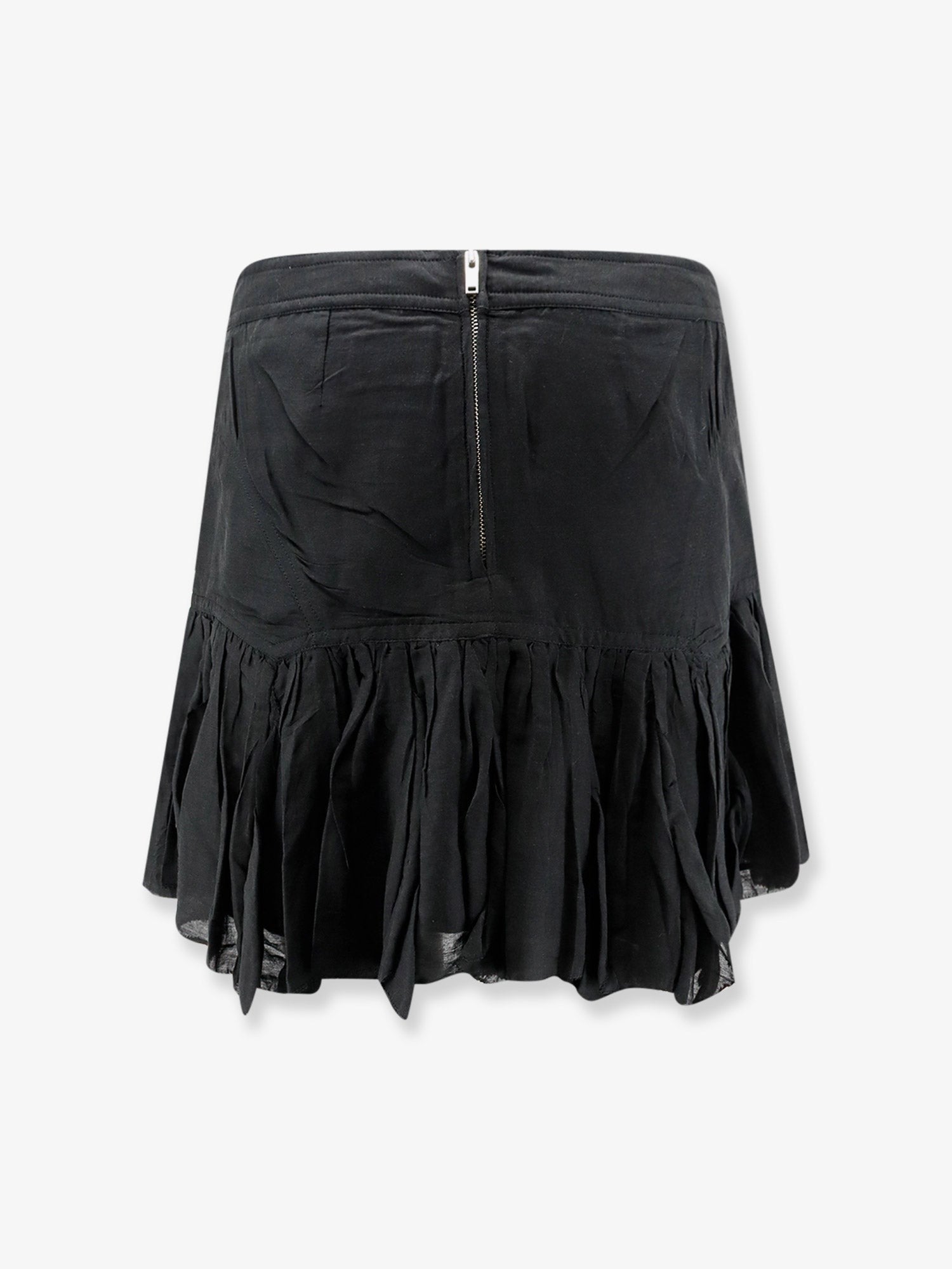 Isabel Marant Étoile Women's Daneen Organic Cotton and Viscose Skirt Black