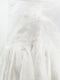 Isabel Marant Étoile Women's Daneen Organic Cotton and Viscose Skirt White