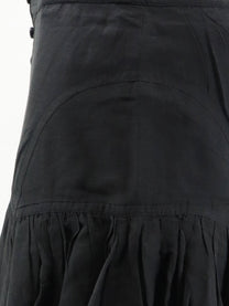 Isabel Marant Étoile Women's Daneen Organic Cotton and Viscose Skirt Black