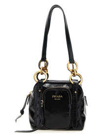 PRADA Dangle Top Case Black