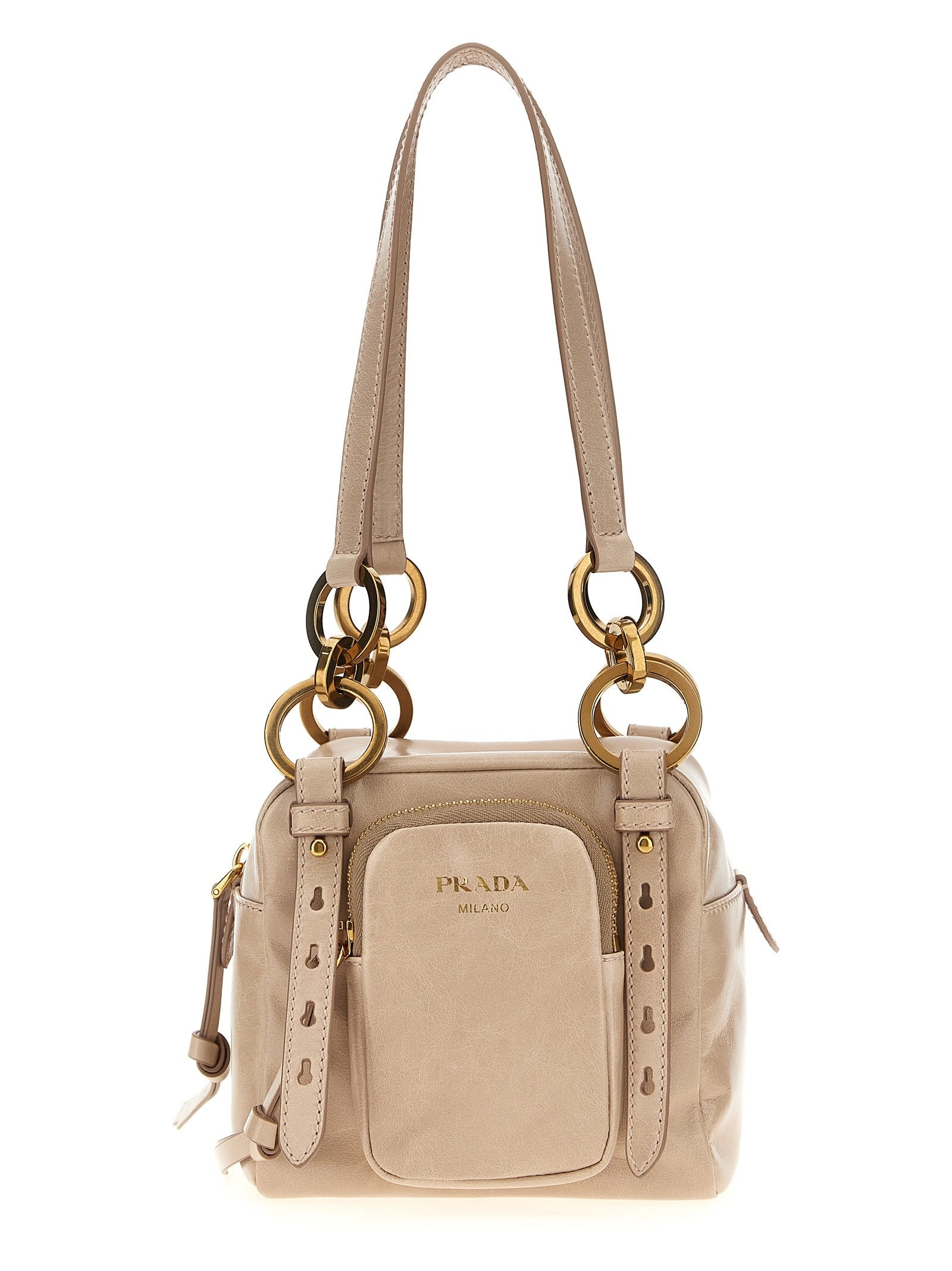 PRADA Dangle Top Case Blue