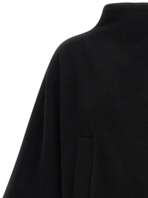 DARKPARK Black Alba Midi Coat Black, view 3