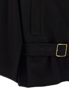 DARKPARK Black Alba Midi Coat Black, view 4