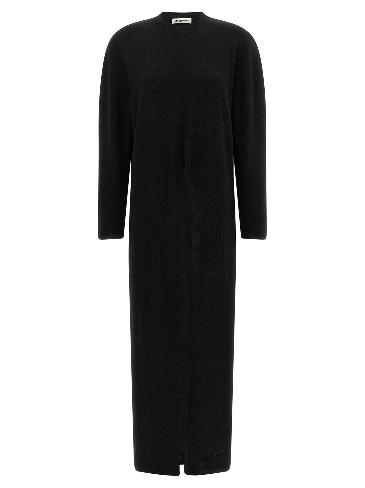 DARKPARK Long Gia Sweater Knotted at the Waist Black
