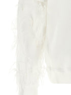 DARKPARK Troy Feather Sweatshirt White, view 4