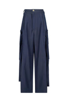 DARKPARK Women's Cargo Pants Ruth Blue