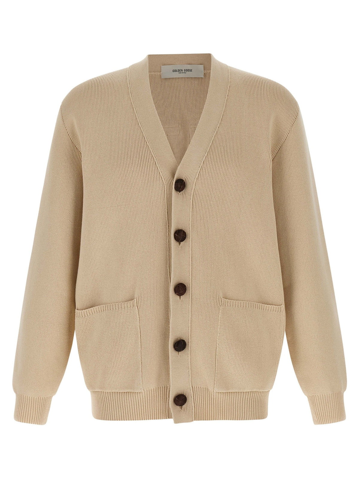 Golden Goose Darryl Cardigan Beige