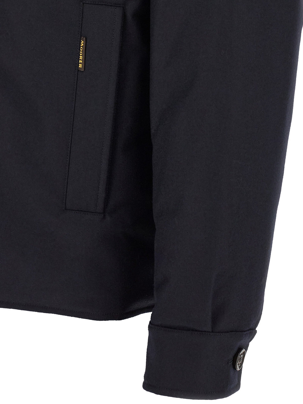 MooRER Dasson Overshirt Blue