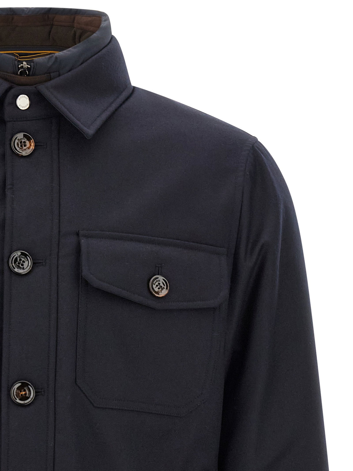 MooRER Dasson Overshirt Blue