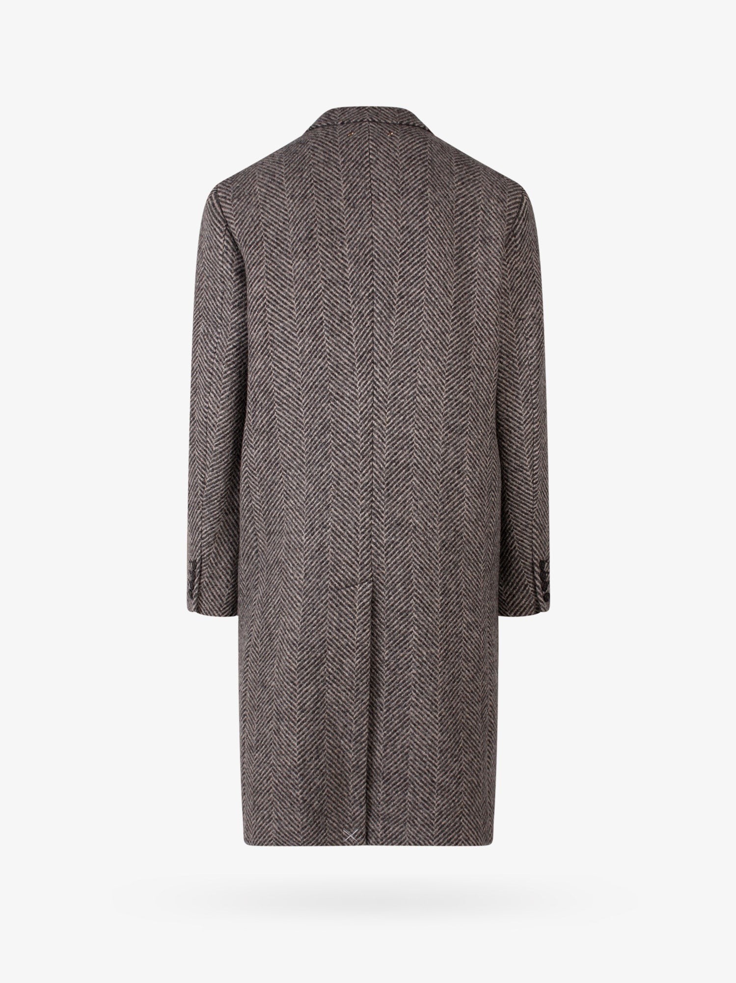 Golden Goose Men's Daster Virgin Wool Coat Grey