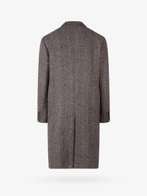 Golden Goose Men's Daster Virgin Wool Coat Grey