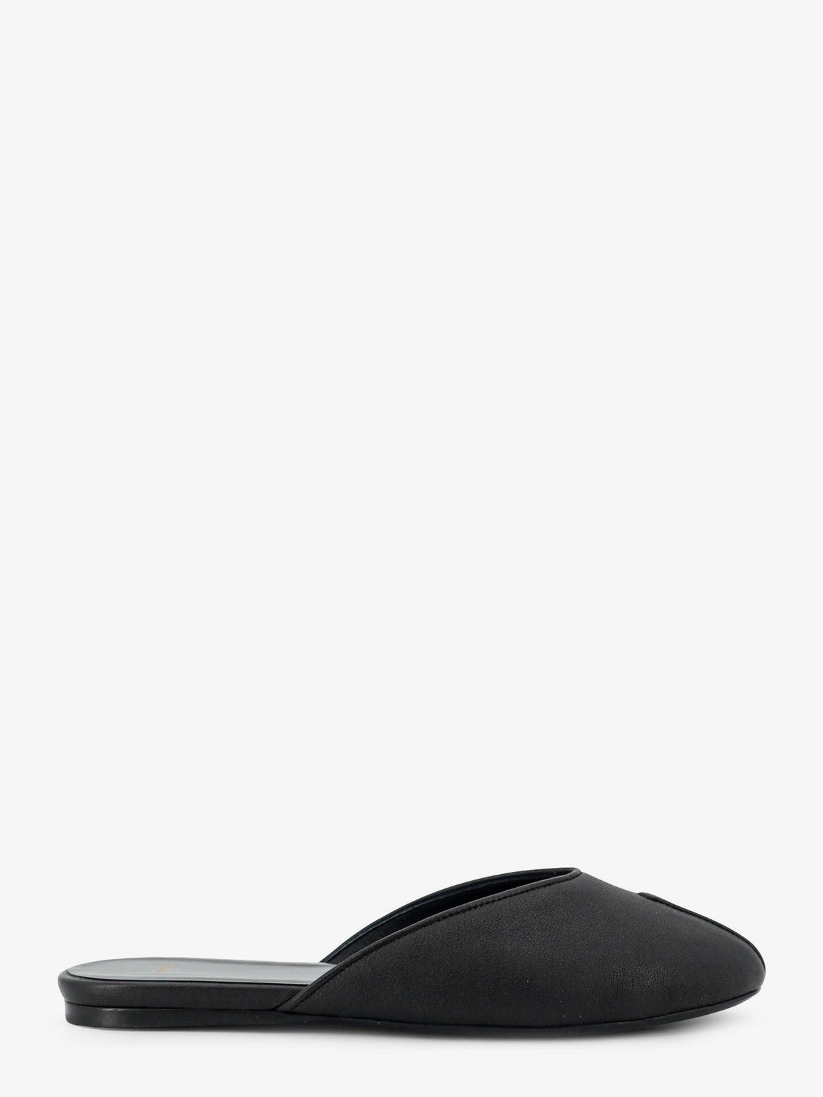 JUDE Women's Date Flat Leather Sandals Brown