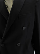 Golden Goose Men's Dave Virgin Wool Blazer Black, view 3