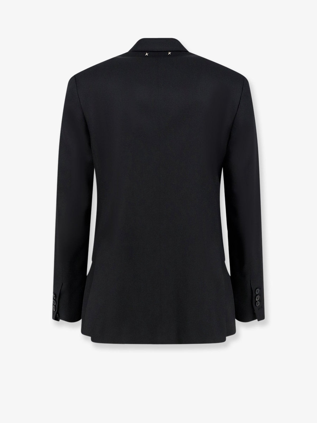 Golden Goose Men's Dave Virgin Wool Blazer Black, view 2