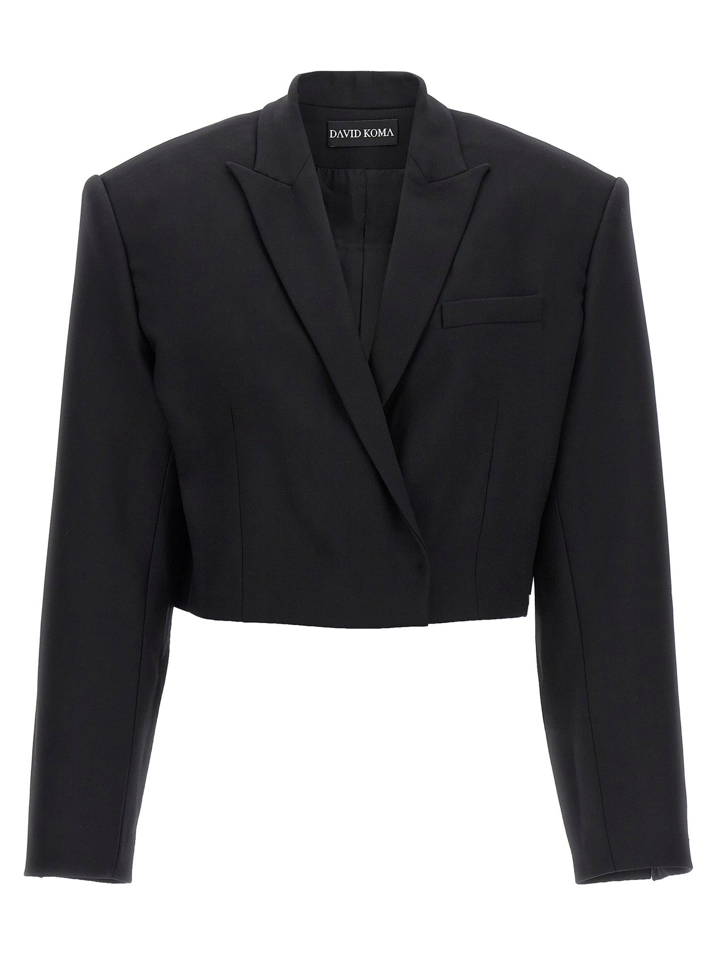 DAVID KOMA - DAVID KOMA - ’Cropped’ blazer - Women’s Clothing