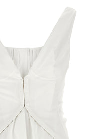 Alexander McQueen Day Dress White