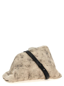 The Attico Day Off Clutch Grey