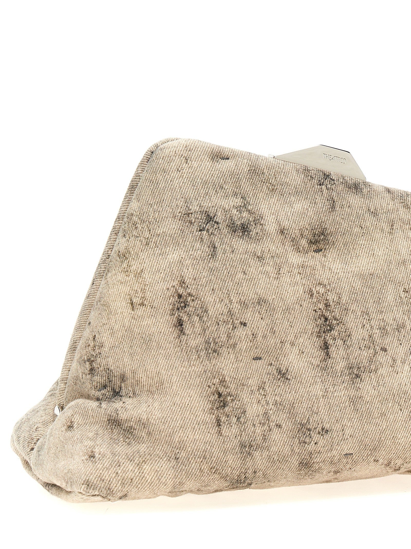 The Attico Day Off Clutch Grey