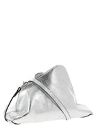 The Attico Day Off Small Clutch Silver, view 2
