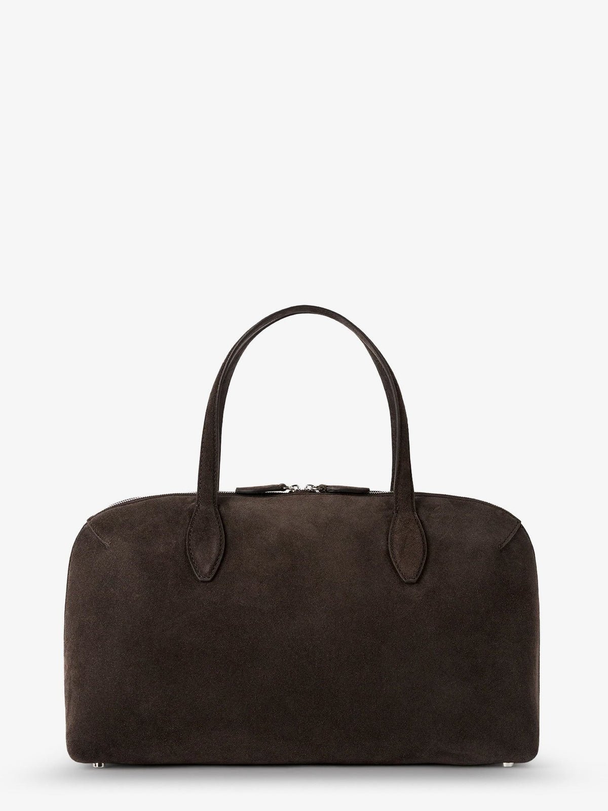 Toteme Women's Day Suede Handbag Brown, view 3