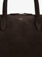 Toteme Women's Day Suede Handbag Brown, view 5