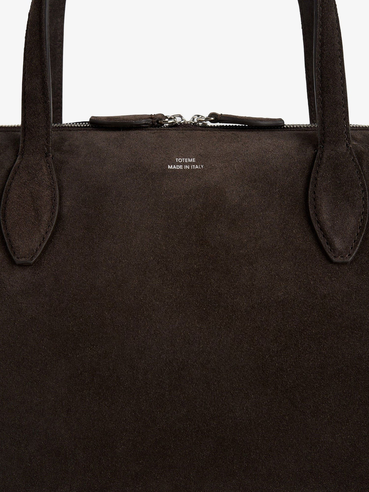 Toteme Women's Day Suede Handbag Brown, view 5