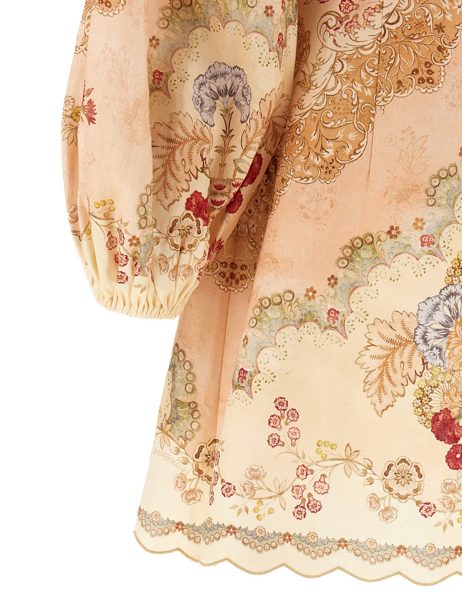 Zimmermann Daylight Mini Dress Blue