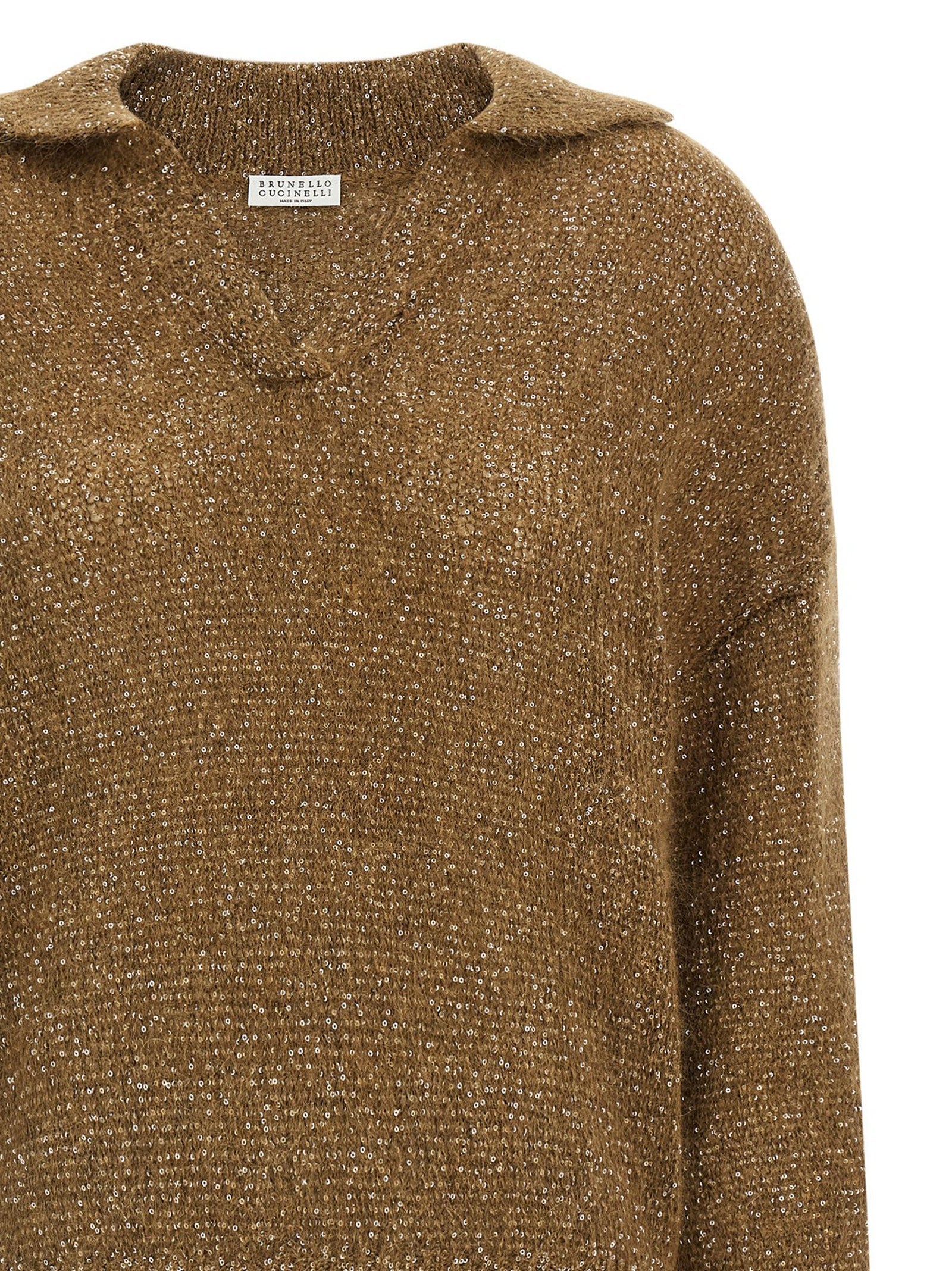 Brunello Cucinelli Dazzling Polo Shirt Brown