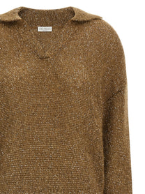 Brunello Cucinelli Dazzling Polo Shirt Brown