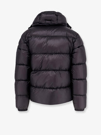 C.P. Company Men's DD Shell Explorer Lens Down Jacket in Denier Matte Micro Ripstop Nylon Black