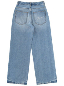 JACQUEMUS Women's DE Îmes Jeans Blue