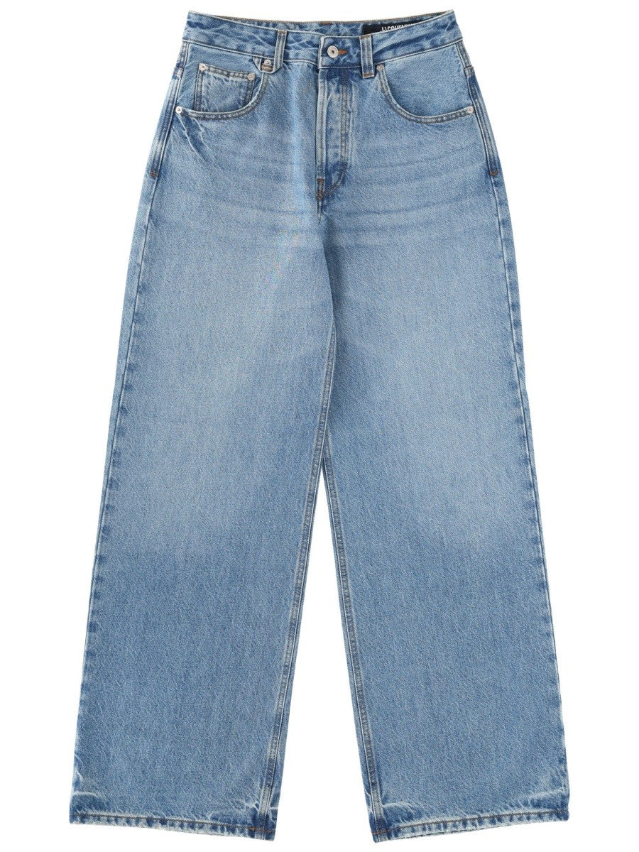 JACQUEMUS Women's DE Îmes Jeans Blue