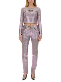Diesel Women's DE TOP1 Fse Shirt Blue