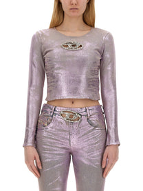 Diesel Women's DE TOP1 Fse Shirt Blue