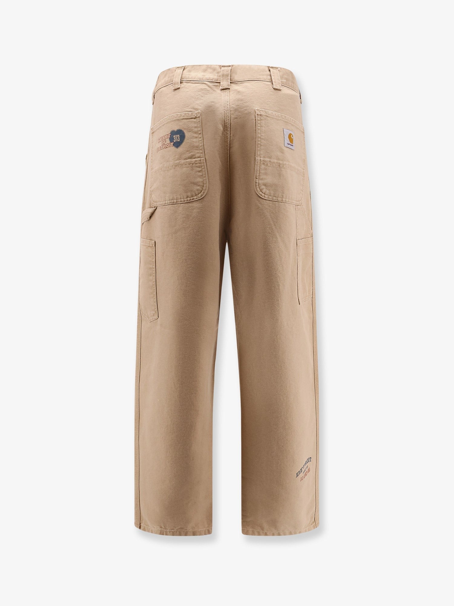 Carhartt Wip Men's Dearborn Organic Cotton Trousers Blue