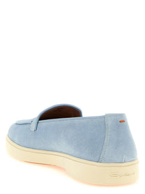 Santoni Debora Loafers Blue