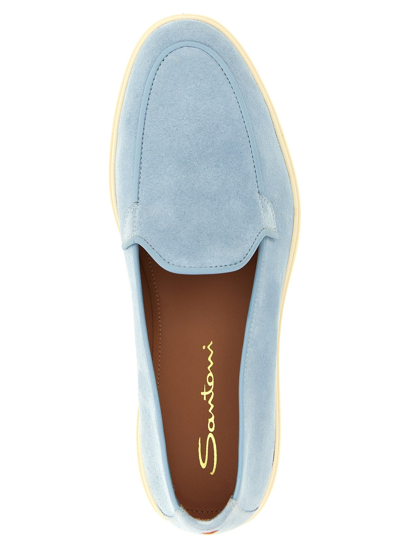 Santoni Debora Loafers Blue