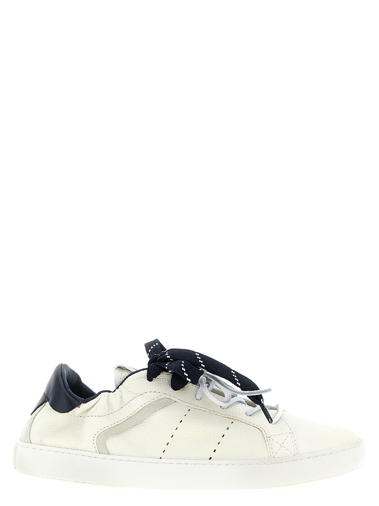 Miu Miu Deco Calf Sneakers Blue
