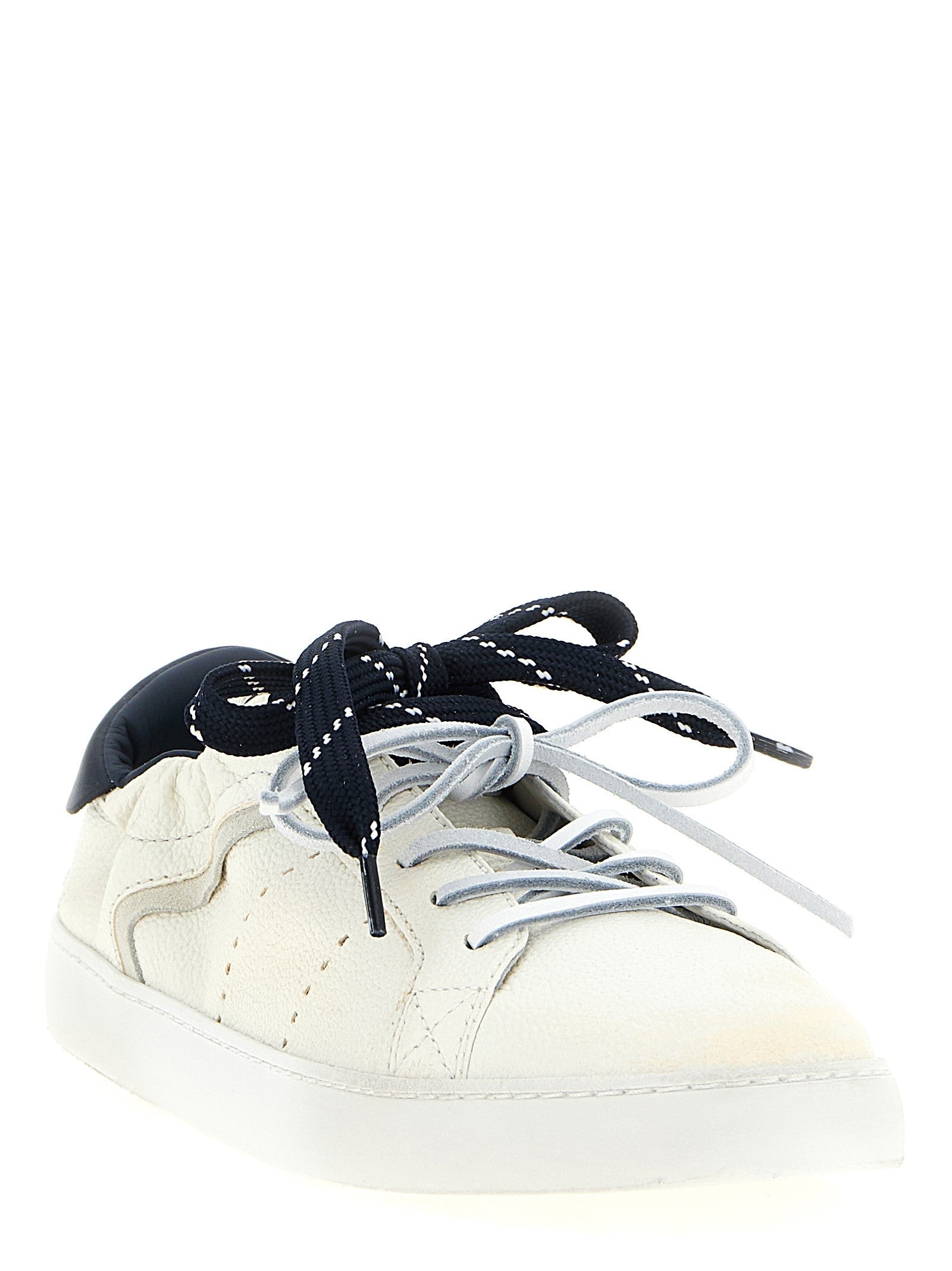 Miu Miu Deco Calf Sneakers Blue