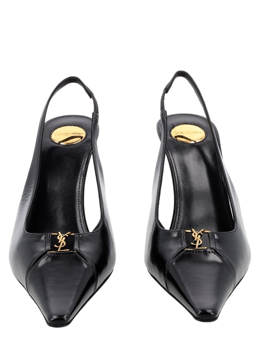 Saint Laurent Women's Décolleté Babylone Breteuil Black, view 3
