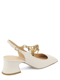 Chloé Women's Décolleté Chloé Charms White